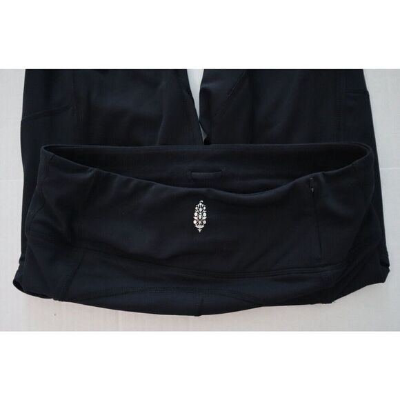 Free People Movement OB1512155 Women's Sz S Black Wonderland Run Leggings - Picture 4 of 16